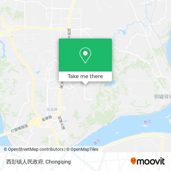 西彭镇人民政府 map