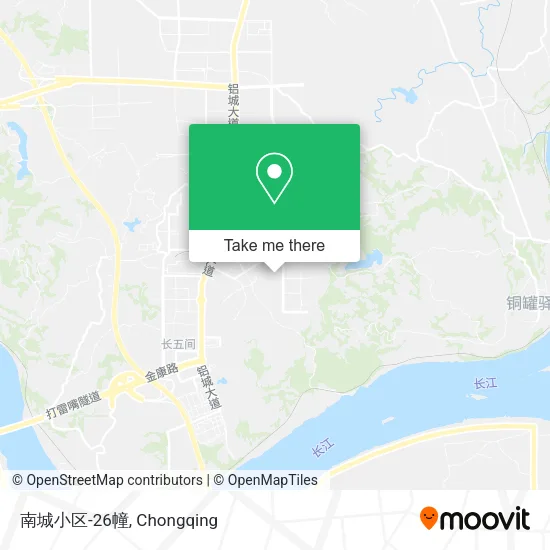 南城小区-26幢 map