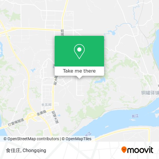食佳庄 map