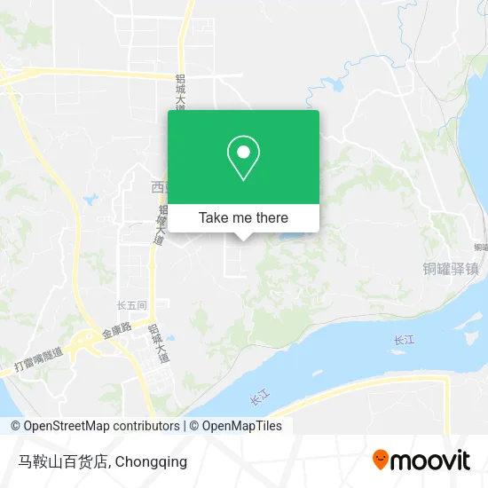 马鞍山百货店 map