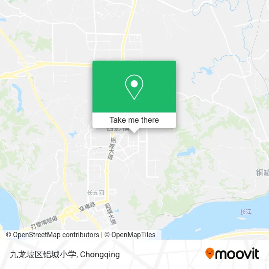 九龙坡区铝城小学 map