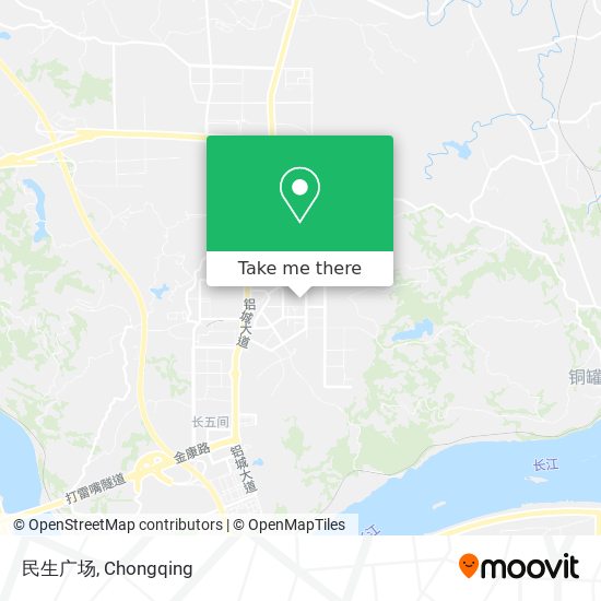 民生广场 map