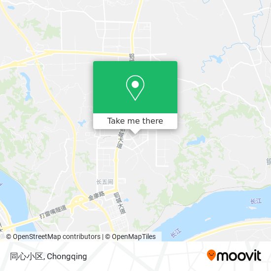 同心小区 map