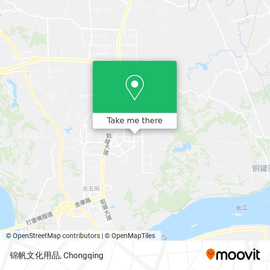 锦帆文化用品 map