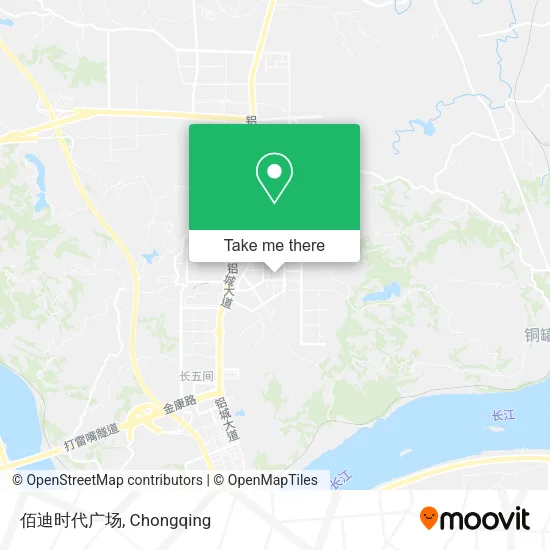 佰迪时代广场 map