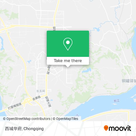 西城华府 map