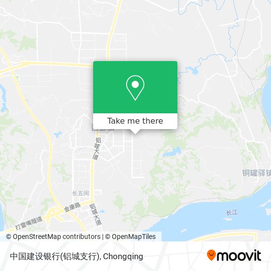 中国建设银行(铝城支行) map