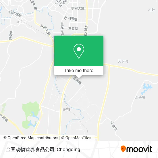 金豆动物营养食品公司 map