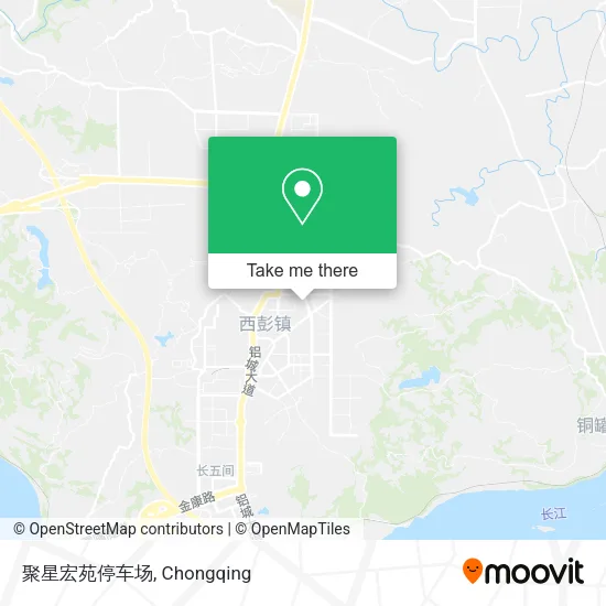 聚星宏苑停车场 map
