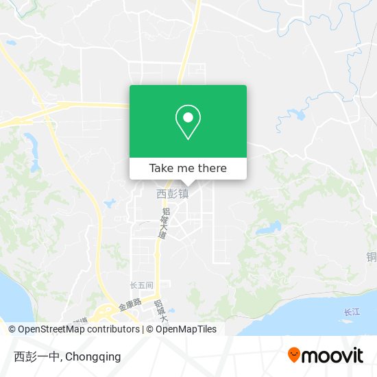 西彭一中 map