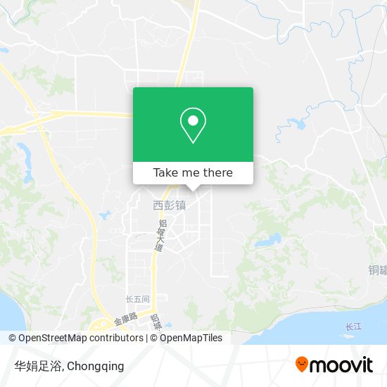 华娟足浴 map