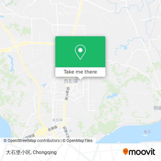 大石堡小区 map