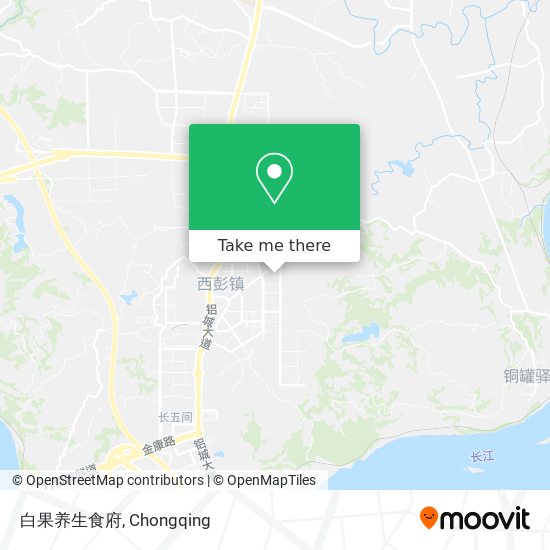 白果养生食府 map
