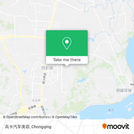 高卡汽车美容 map