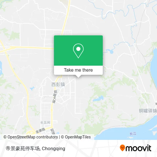 帝景豪苑停车场 map