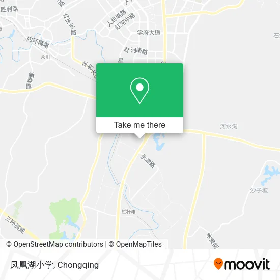 凤凰湖小学 map