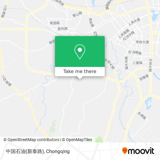 中国石油(新泰路) map