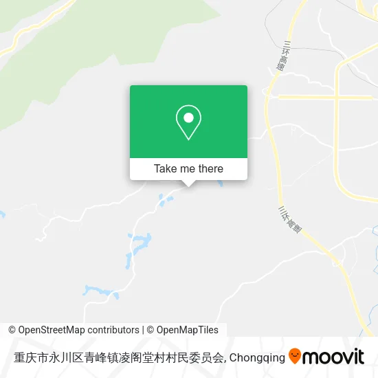重庆市永川区青峰镇凌阁堂村村民委员会 map