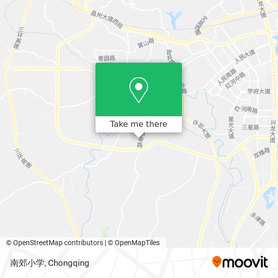 南郊小学 map