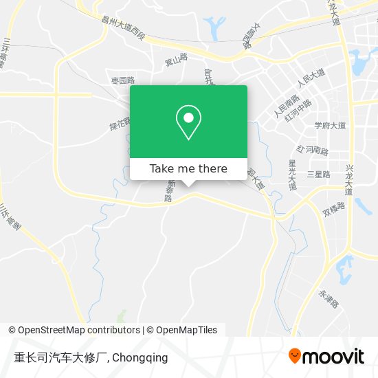 重长司汽车大修厂 map