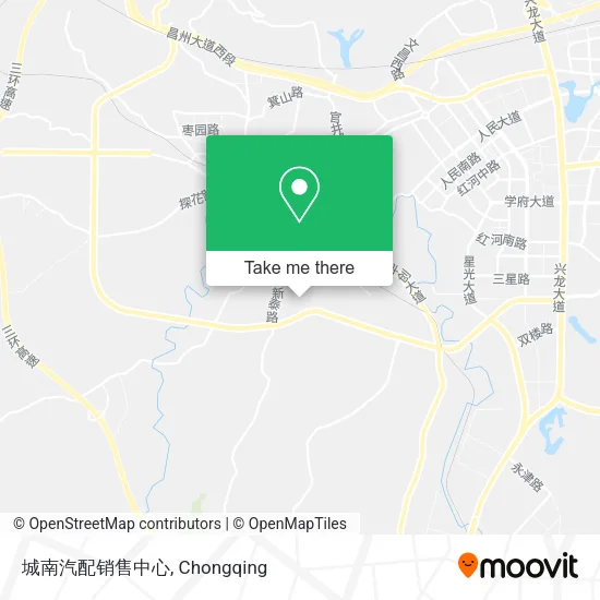 城南汽配销售中心 map