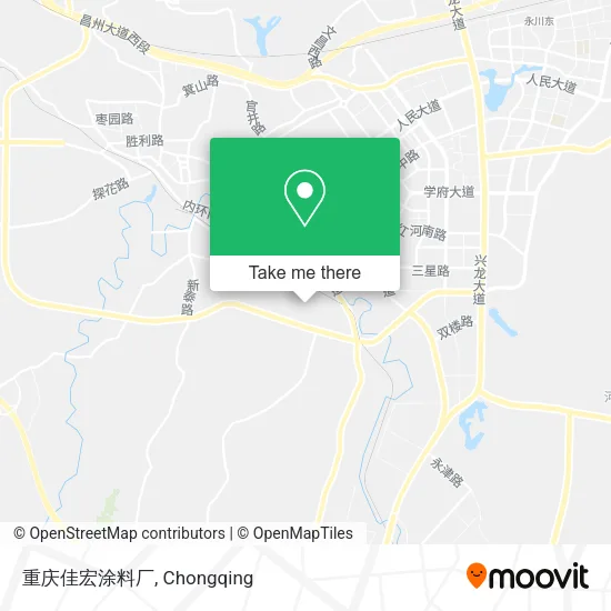 重庆佳宏涂料厂 map
