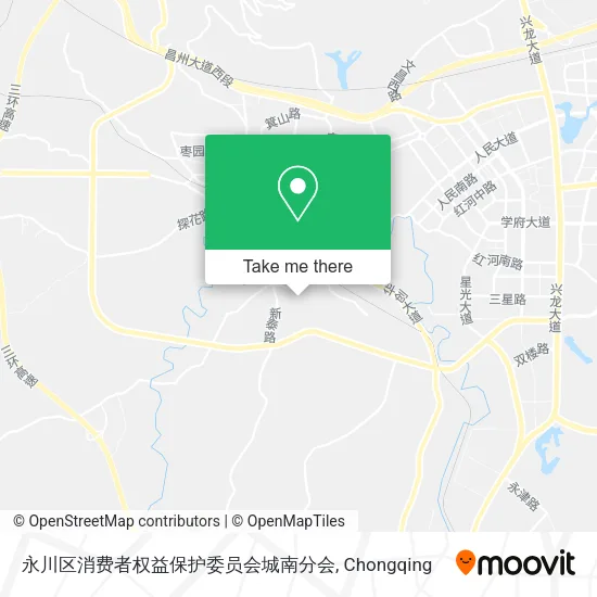 永川区消费者权益保护委员会城南分会 map