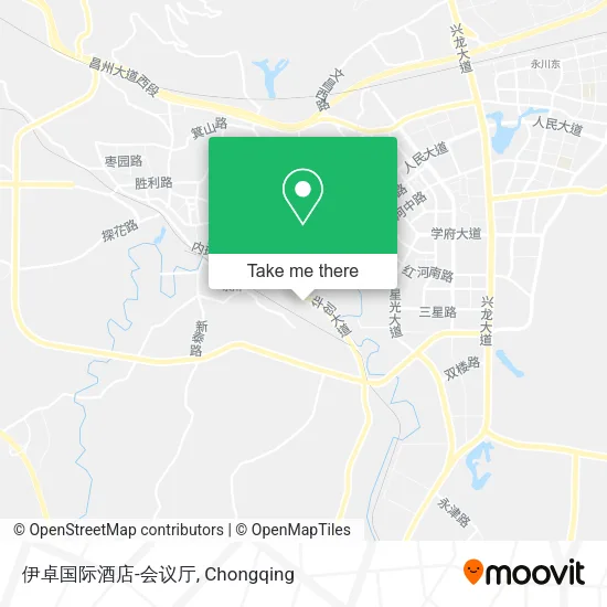 伊卓国际酒店-会议厅 map