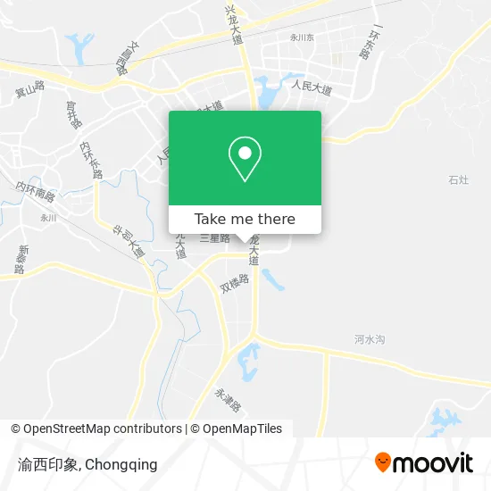 渝西印象 map