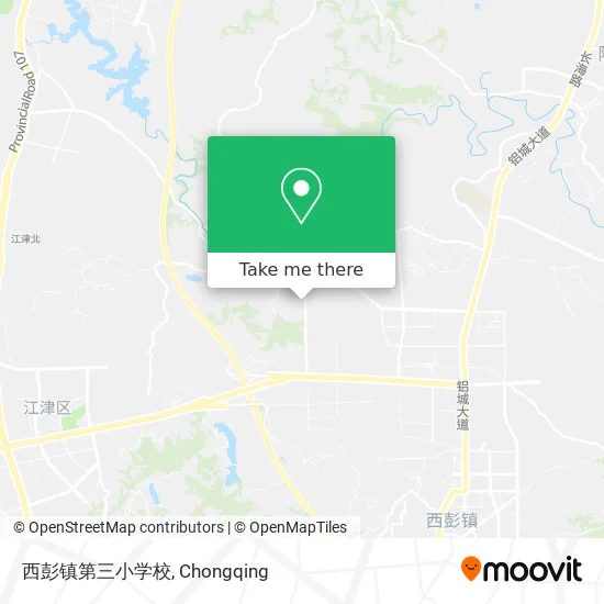西彭镇第三小学校 map