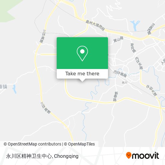 永川区精神卫生中心 map