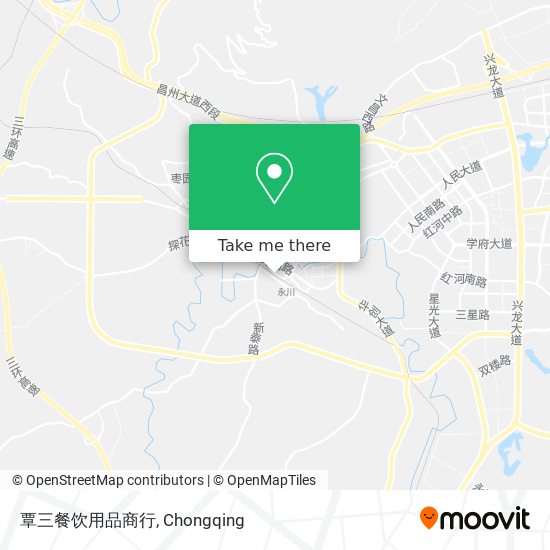 覃三餐饮用品商行 map