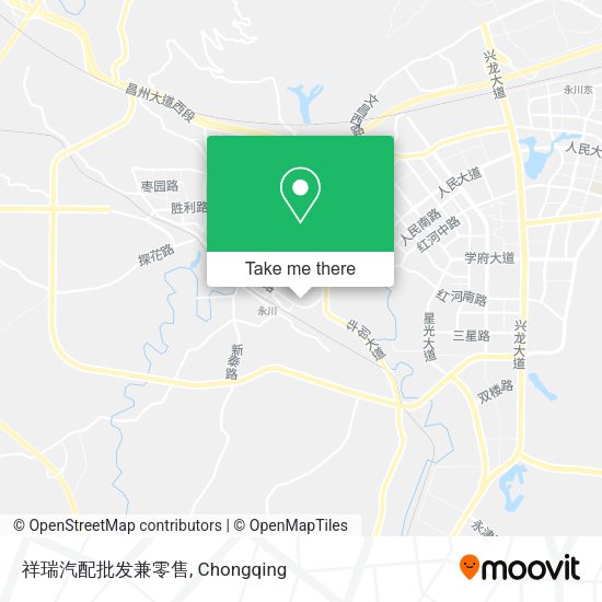 祥瑞汽配批发兼零售 map