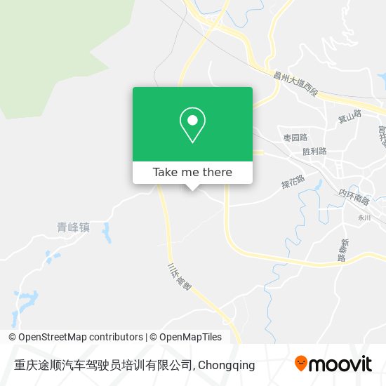 重庆途顺汽车驾驶员培训有限公司 map