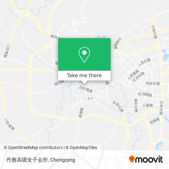 丹雅高级女子会所 map