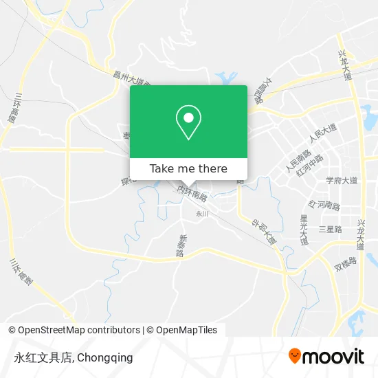永红文具店 map