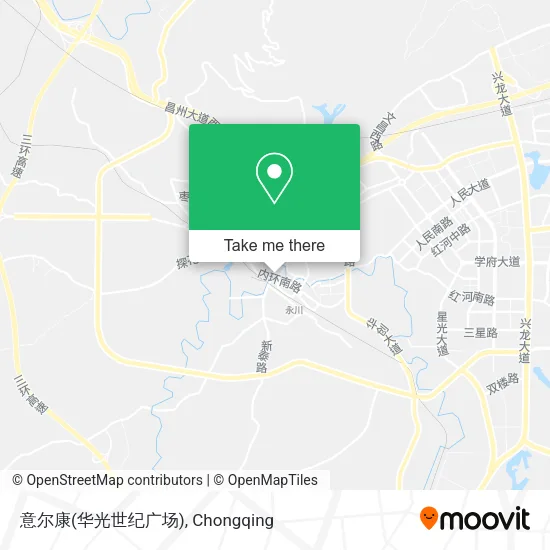 意尔康(华光世纪广场) map
