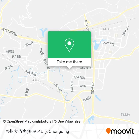 昌州大药房(开发区店) map