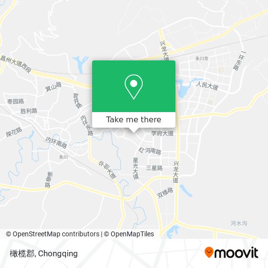 橄榄郡 map