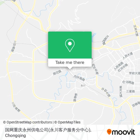 国网重庆永州供电公司(永川客户服务分中心) map