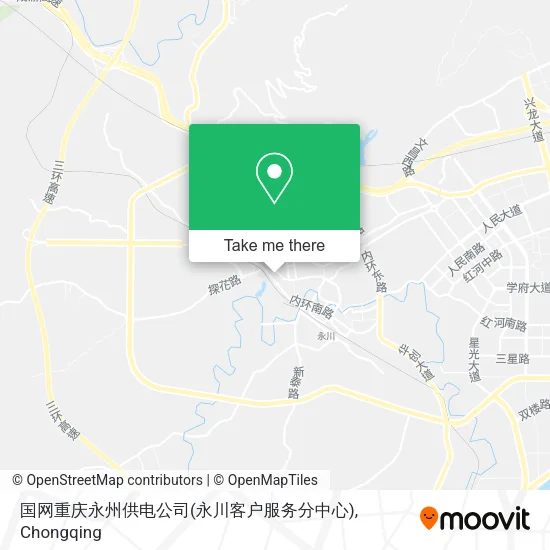 国网重庆永州供电公司(永川客户服务分中心) map