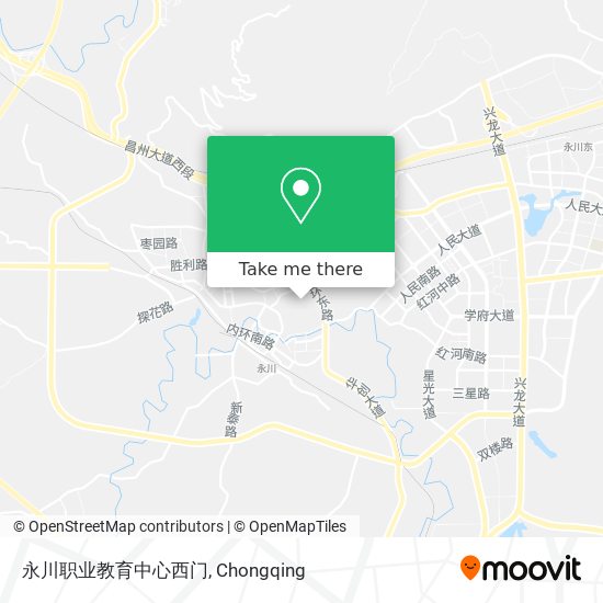 永川职业教育中心西门 map