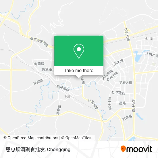 恩忠烟酒副食批发 map