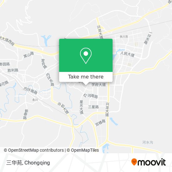三华苑 map