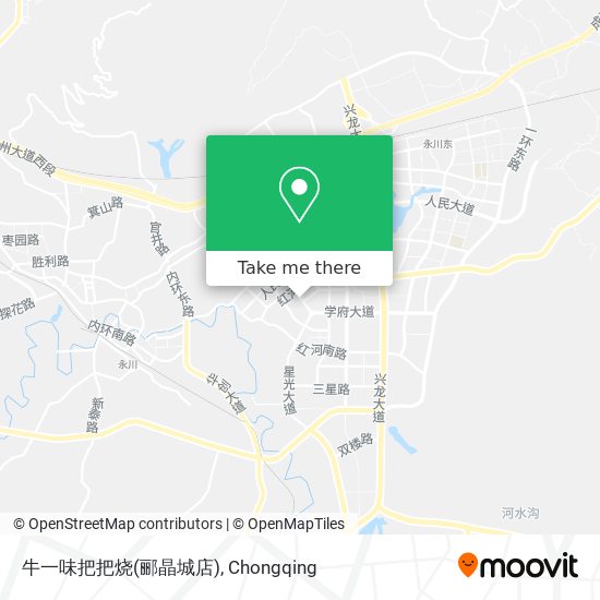 牛一味把把烧(郦晶城店) map