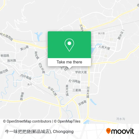 牛一味把把烧(郦晶城店) map
