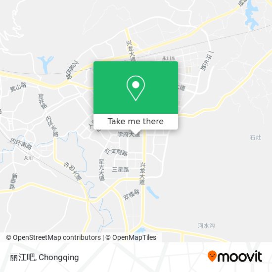 丽江吧 map