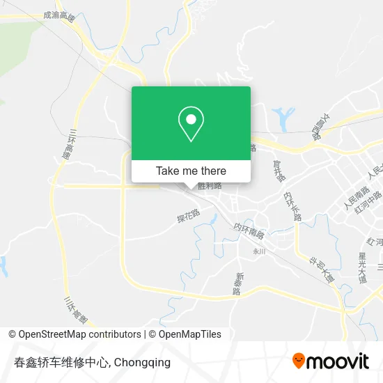 春鑫轿车维修中心 map