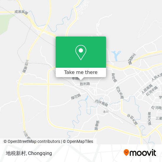 地税新村 map