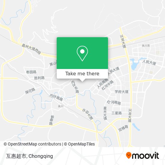 互惠超市 map